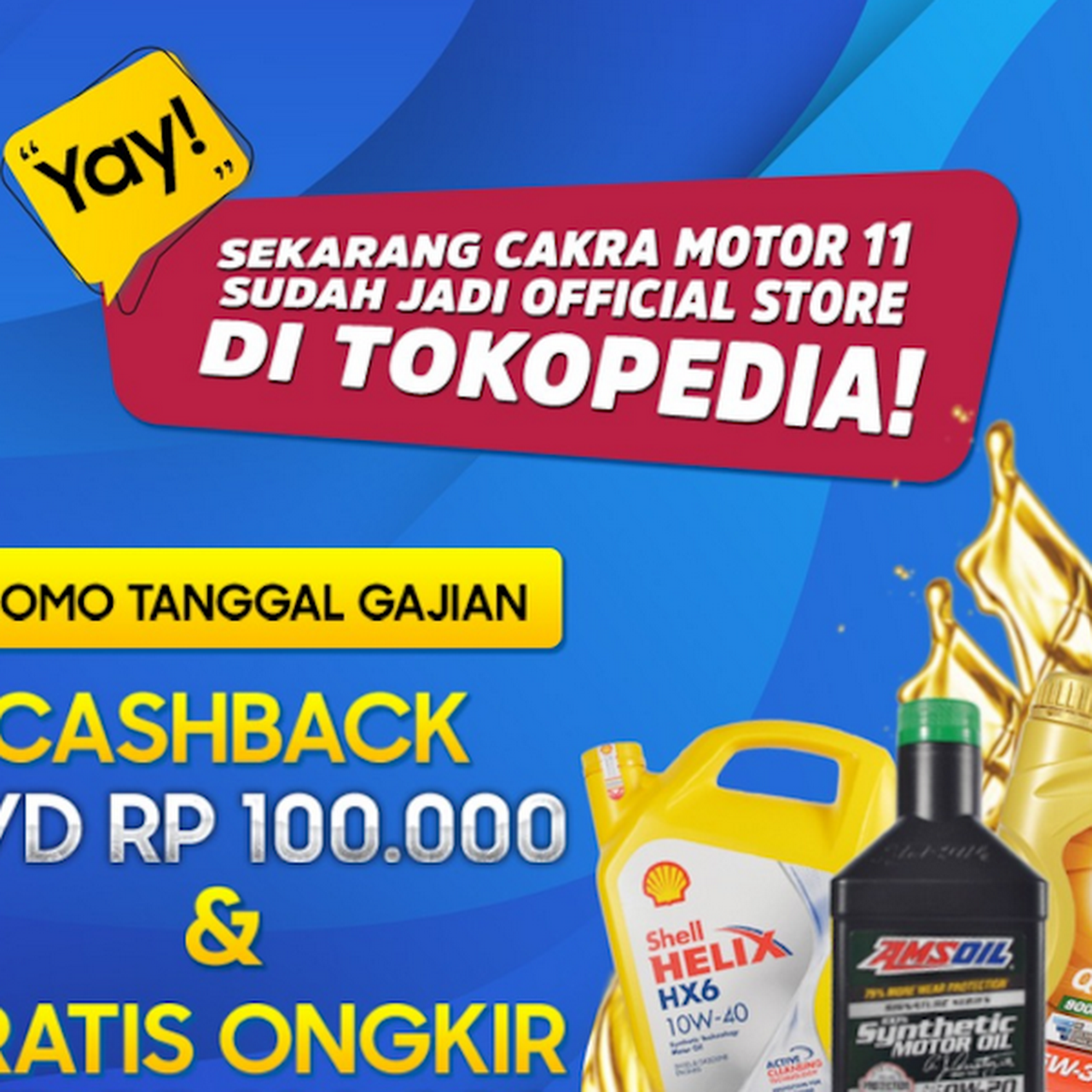 CAKRA MOTOR  11 OLI AKI  JAKARTA SELATAN Toko  Aki  Mobil