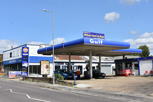 Gulf Witham Service Station Logo