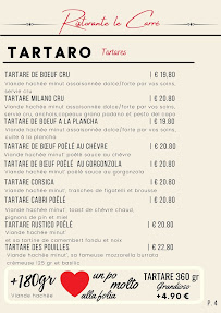 Menu Le Carré Page 3