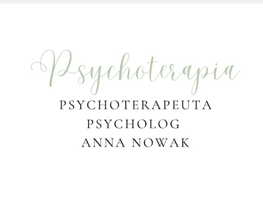 Psychoterapeuta Psycholog Anna Nowak