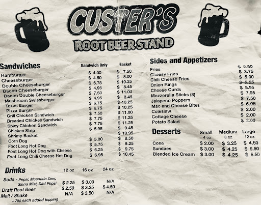 Custer's Root Beer Stand - Visual