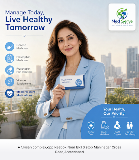 Med Serve Pharmacy offers a wide range of blood pressure medications, including prescription-stre… post image