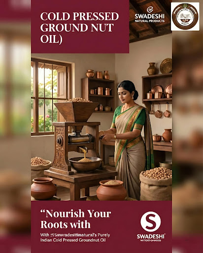 Cold Pressed Ground Nut Oil !!