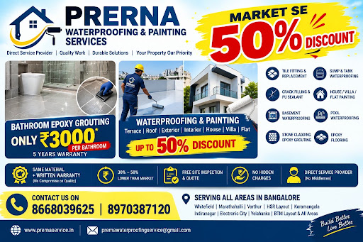 🔍 THERMAL SCANNING & WATER LEAKAGE DETECTION IN BANGALORE

Prerna Waterproofing