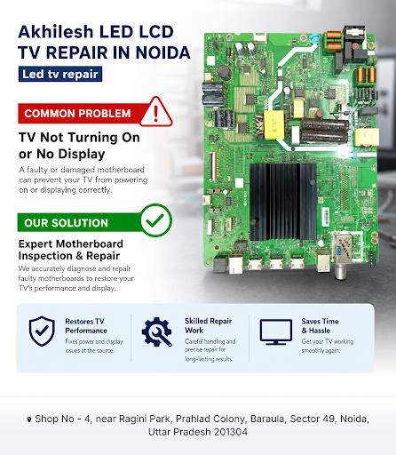 Akhilesh LED LCD TV REPAIR IN NOIDA offers professional LED TV repair services for Micromax and P… post image