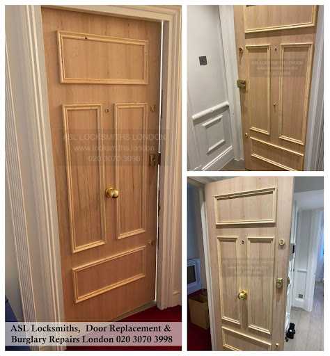 ASL 24/7 Emergency Locksmith, Door Replacement & Burglary Repairs Logo