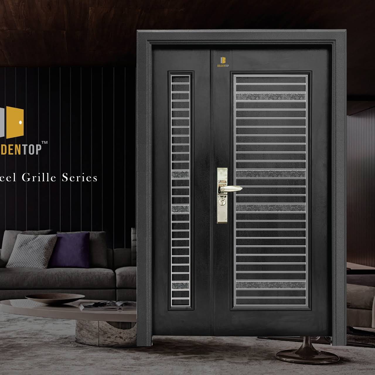 Golden Top Security Door Kajang Door Shop In Kajang