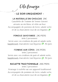 Menu Le Choucas Page 3