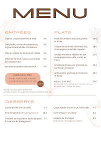 Menu Sacrebleu! Page 4