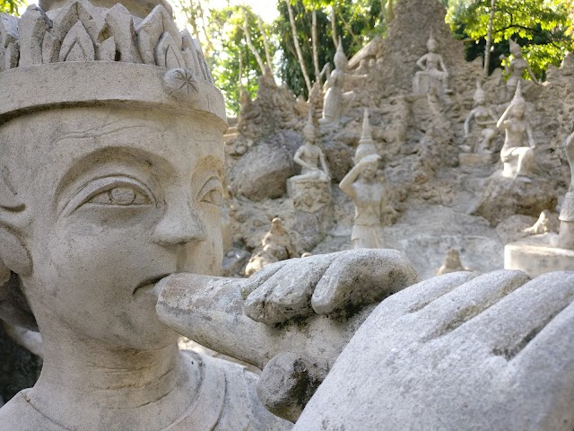 Secret Buddha Garden or Magic Garden