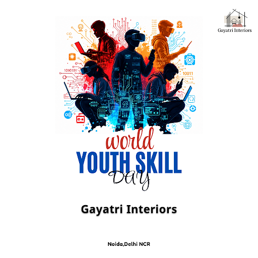Celebrate World Youth Skill Day by transforming your spaces with Gayatri Interiors’ wall design e… post image