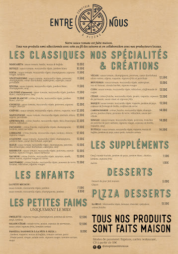 Photo 1 - Entre Nous, Comptoir à pizzas