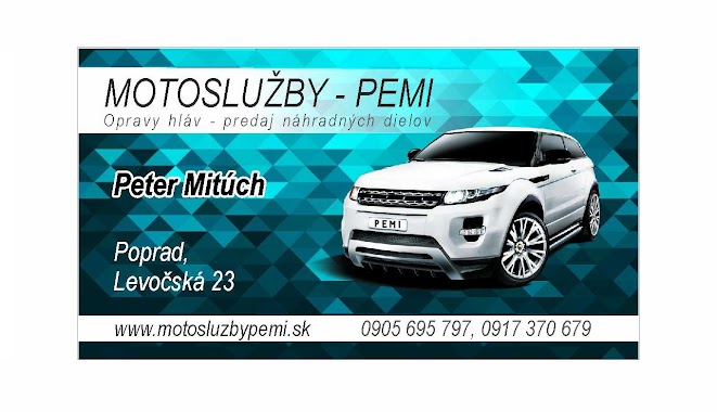 Motoslužby PEMI, Author: Motoslužby PEMI