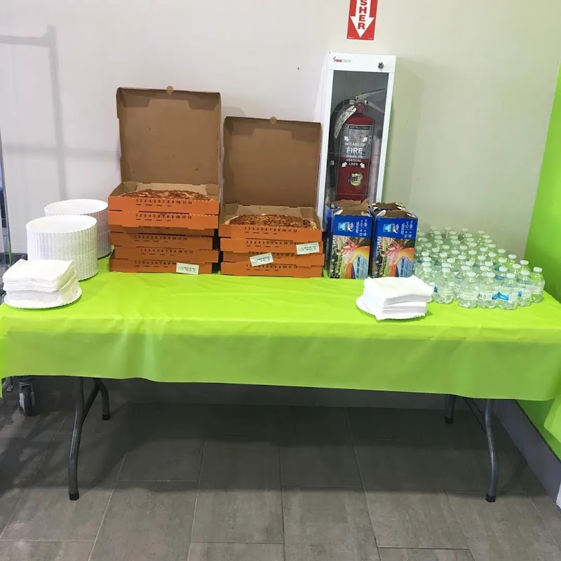 Breeze Laundry laundromat interior in Houston, TX