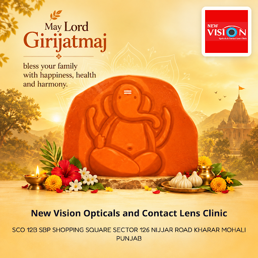 Celebrate Ganpati 2026 with New Vision Opticals, offering the best blue light glasses, contact le…
