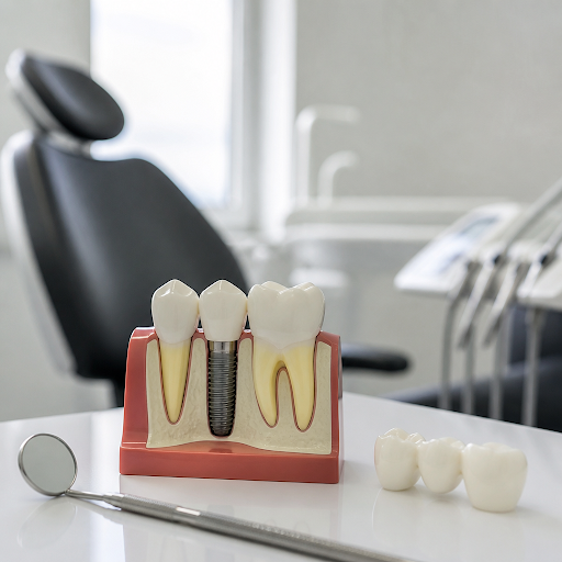 Missing a tooth and confused between dental implants and bridges? At Raj Dental Clinic in Bairhan… post image