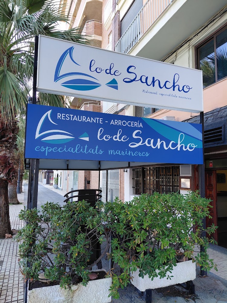 Arrocería Lo de Sancho, especialitats marineres