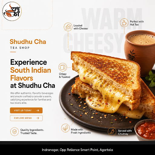 Enjoy a cozy setting at Shudhu Cha with delicious snacks like Pahadi Maggie, Green Tea with Honey… post image