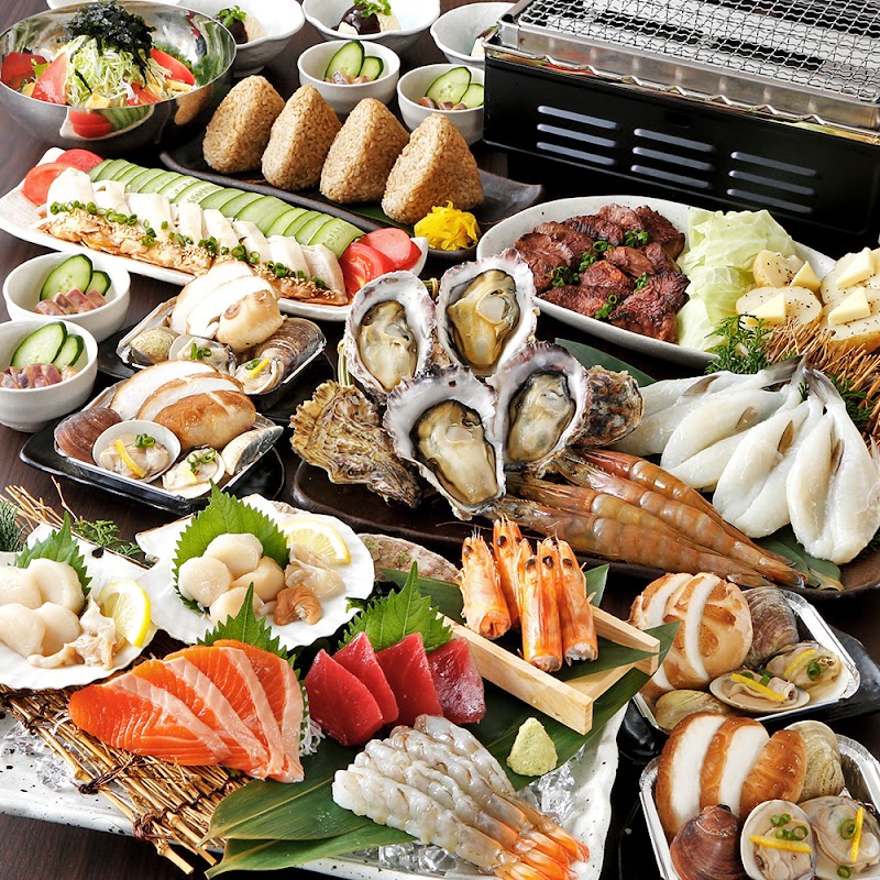 卓上サワー飲み放題 海鮮・牡蠣 浜べゑ 新山口北口店