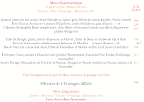 Menu L’ardoise Page 3