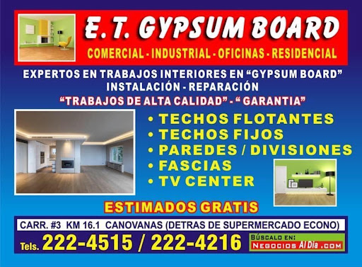 ET GYPSUM BOARD