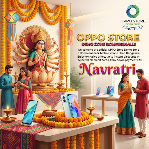 Celebrate the vibrant spirit of Navratri with a brand-new smartphone experience at OPPO Store Dem… post image