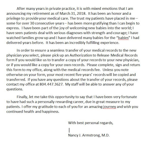 Dr. Nancy Armstrong THE OB/GYN GROUP - Thumbnail