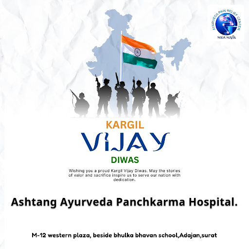 On Kargil Vijay Diwas, we honor resilience and dedication. Trust the top ayurvedic doctor in sura… post image