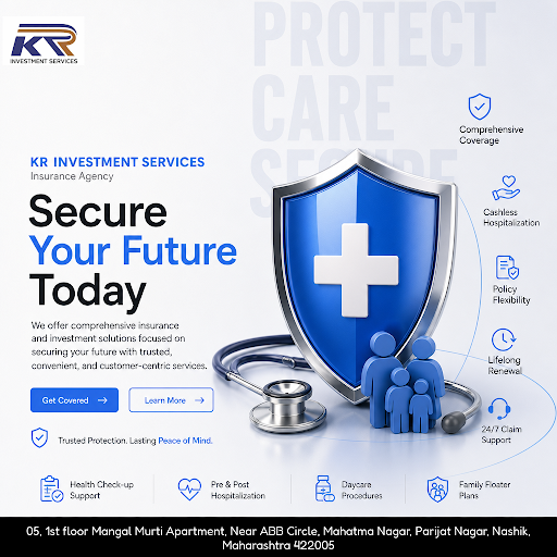 KR INVESTMENT SERVICES offers expert guidance on life insurance, health insurance, term plans, mo… post image