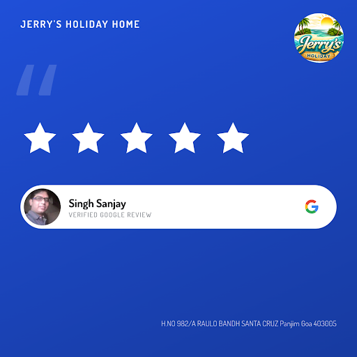 Singh Sanjay's unforgettable stay at Jerry's Holiday Home in Panjim! He loved the comfortable AC… post image