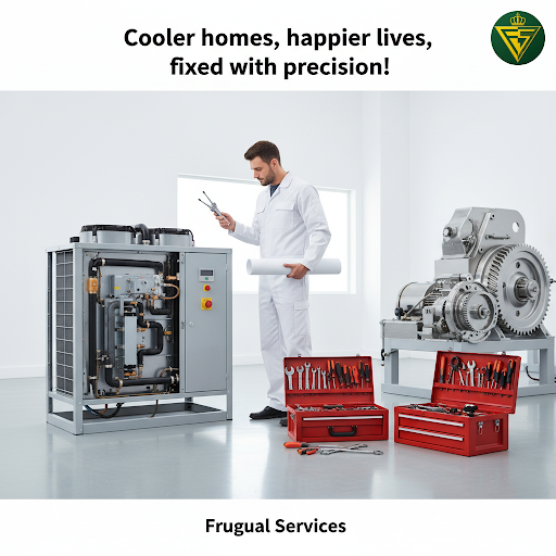 Beat the heat with precision! At Frugal Services, our expert team provides top-notch Ac Service a… post image