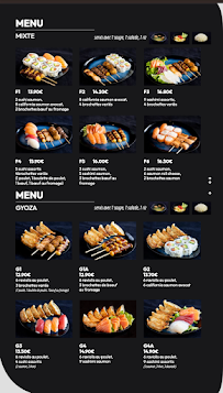 Menu Izu Sushi Fontenay-sous-Bois Page 17
