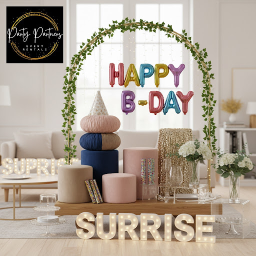 Planning a surprise birthday at home but not sure where to start? Party Partners - Event Rentals… post image