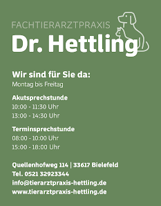 Bild: Fachtierarztpraxis Dr. A. Hettling Neueste