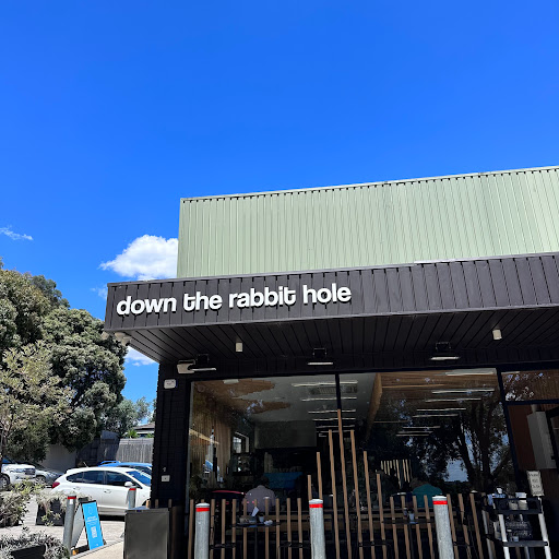Down The Rabbit Hole Cafe Logo