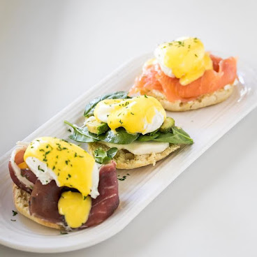 Eggs And Bakery by null