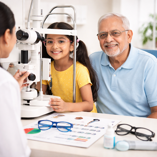 Healthy eyes at every age start with the right care. At Hareesh Eye Hospital - Latha Multispecial…