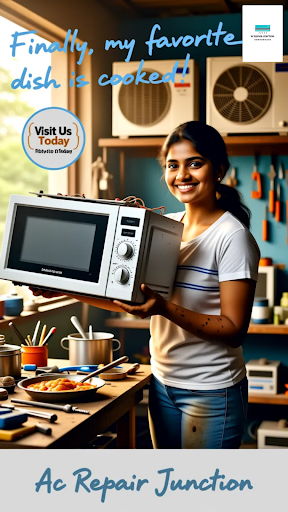 Get your microwave oven back to its best with Ac Repair Junction's expert Microwave Oven Not Heat… post image