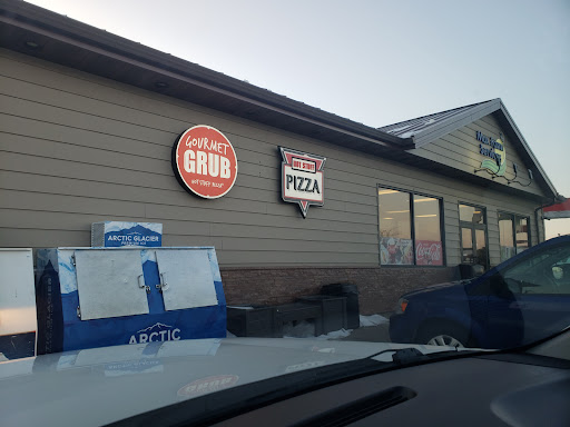 Hot Stuff Pizza / Gourmet Grub Logo
