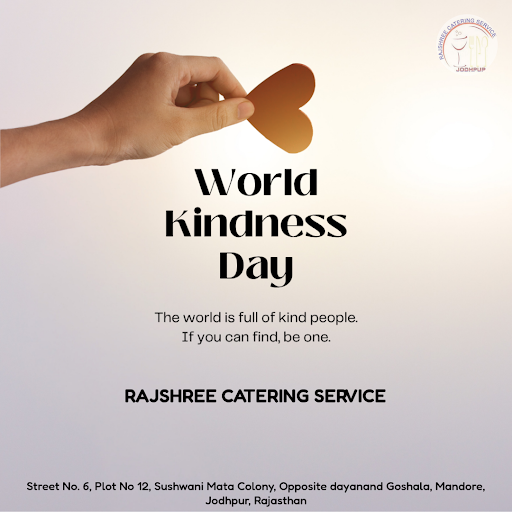 Wishing you a day filled with kindness and joy! At Rajshree catering service, we believe that sha… post image