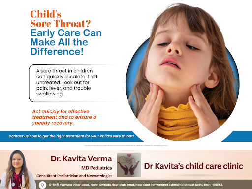 A sore throat in children can cause discomfort and irritation, and if left untreated, it may lead… post image