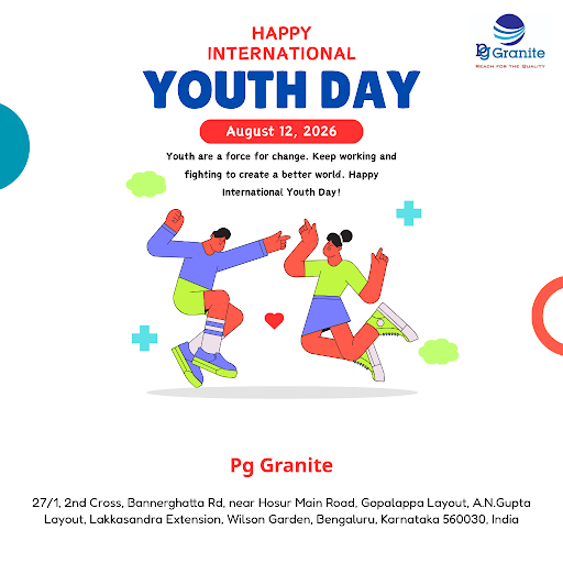 On International Youth Day, we celebrate the energy and innovation of young minds. At Pg Granite,… post image