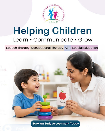 🔹 Speech Therapy to support communication and language development