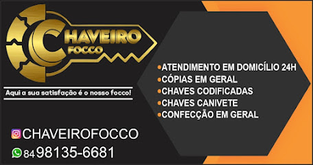 Chaveiro 24h Focco