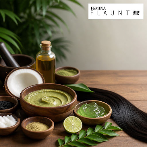 Give your hair a detox from daily stress with luxurious hair spa rituals at Femina FLAUNT Studio… post image