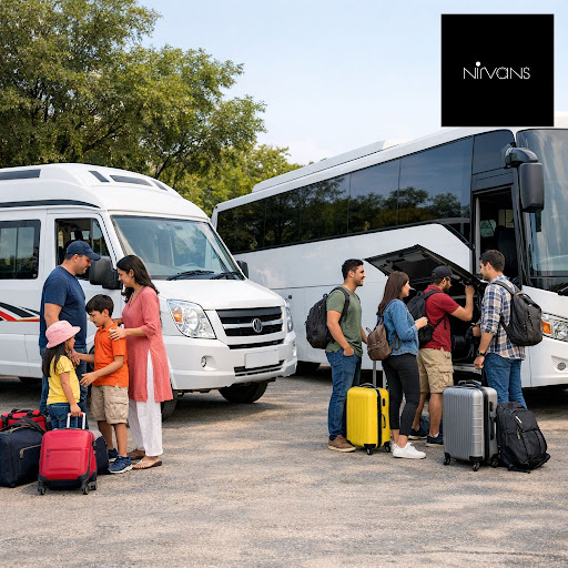 Planning a family function, school picnic or group tour? NIRVANS FLEET in Tejgarhi, Meerut makes…