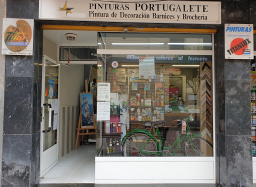 Pinturas Portu & Kabiezes en Portugalete: contacto y ubicación
