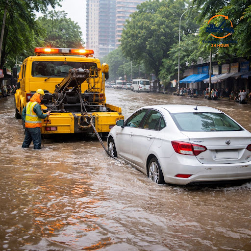 When heavy rains flood Mumbai’s roads, one call to Towing Service 24 hours in Andheri is all you… post image