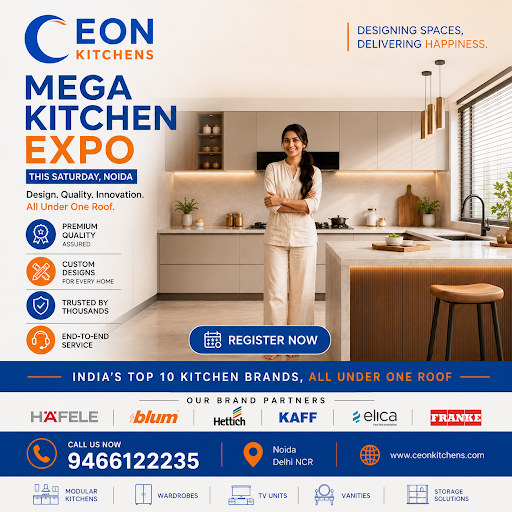 Best Modular Kitchen Designer in Noida – EON Kitchens post image