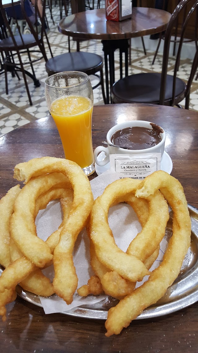 Churreria La Malaguena "the tejeringos of Malaga"